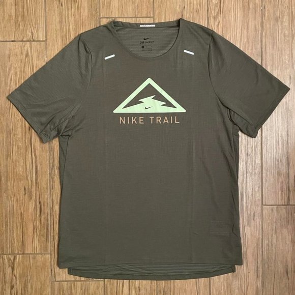 Nike Other - Nike Rise 365 Trail Running Men's Short Sleeve T-Shirt NWT XXL